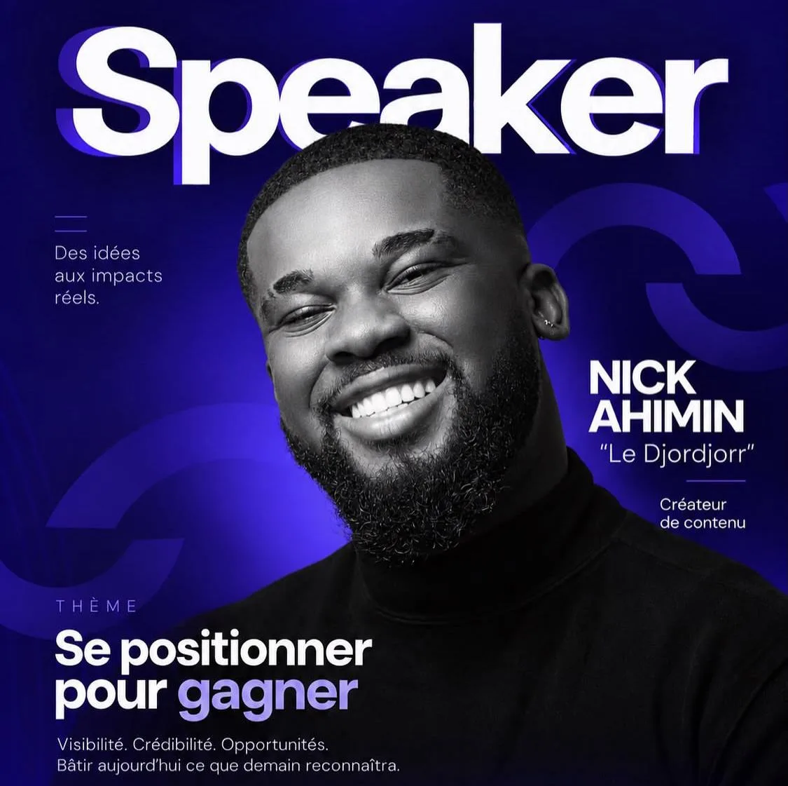 Speaker : Guy Martial, entrepreneur mode & styliste